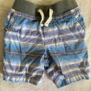 Cherokee Striped Blue Gray Shorts Size 2T
